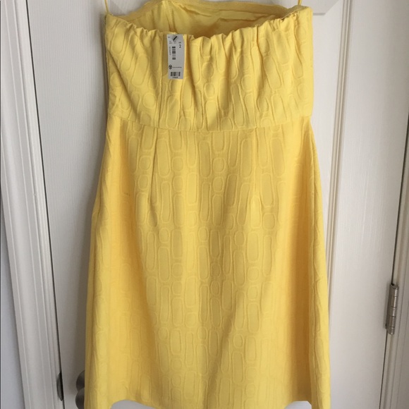 The limited yellow strapless dress NWT - Picture 3 of 3